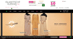 Desktop Screenshot of islamitischekleding.nl